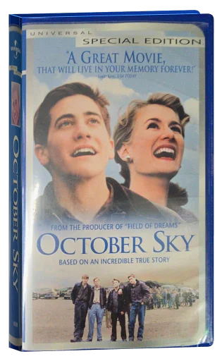 October Sky VHS, Universal Studios Home Video