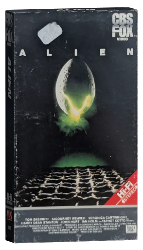 Alien VHS, CBS/FOX Video