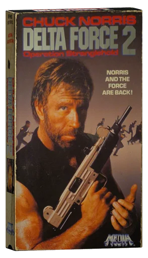 Delta Force 2: The Colombian Connection VHS, Video Treasures