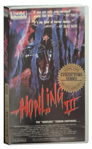 The Marsupials: The Howling III VHS, Vista Home Video