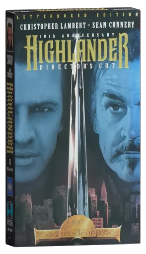 Highlander VHS, Republic Pictures