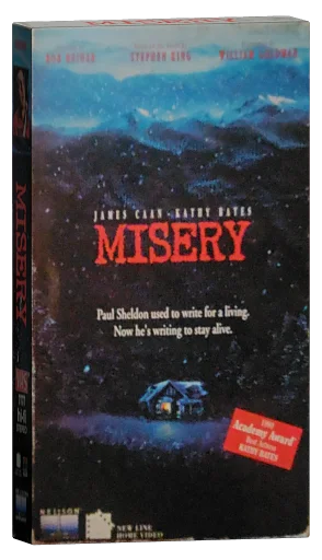 Misery VHS, New Line Home Video