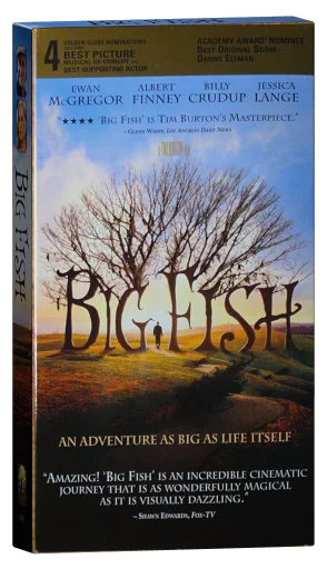 Big Fish VHS, Columbia TriStar Home Entertainment