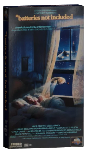 *batteries not included VHS, MCA Universal
