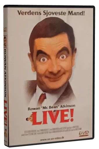 Rowan Atkinson Live DVD cover