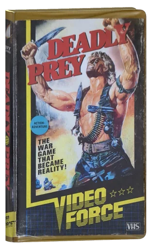 Deadly Prey VHS, Video Force