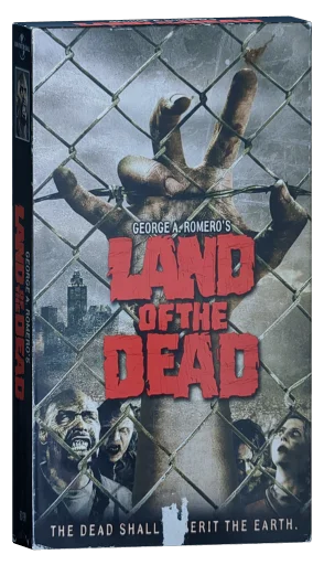 Land of the Dead VHS, Universal Studios