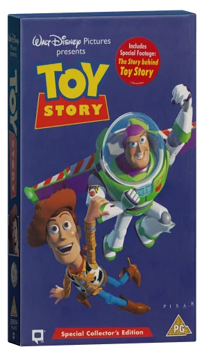 Toy Story VHS, Buena Vista Home Entertainment
