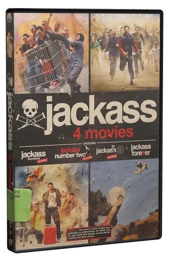 Jackass 4 Movies DVD cover