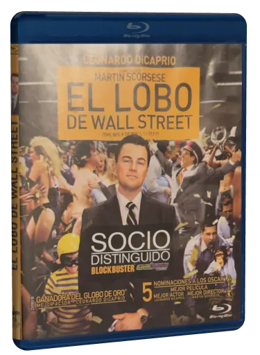 The Wolf of Wall Street Blu-ray, On Screen Films