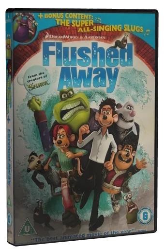 Flushed Away DVD, DreamWorks Animation