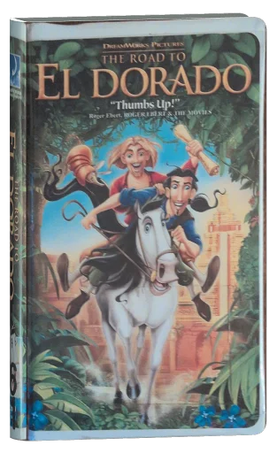 The Road to El Dorado VHS, DreamWorks Home Entertainment