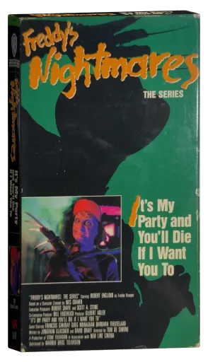 Freddy's Nightmares VHS, Warner Home Video