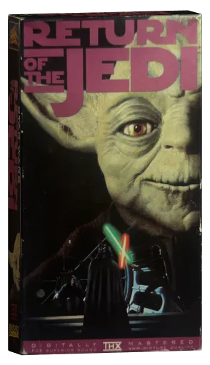 Star Wars Return Of The Jedi VHS, Fox Video