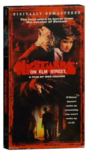 A Nightmare on Elm Street VHS, New Line Home Video