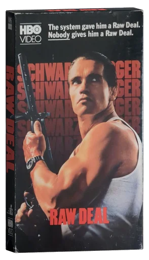 Raw Deal VHS, HBO Video
