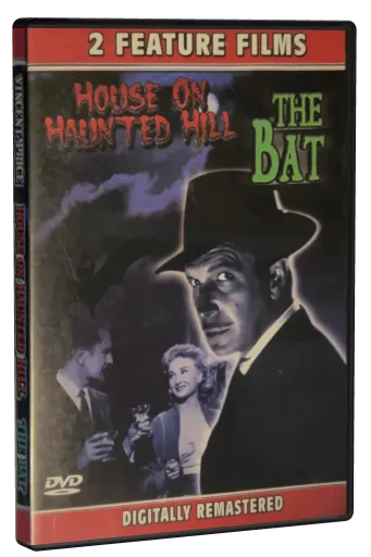 House on Haunted Hill / The Bat DVD cover