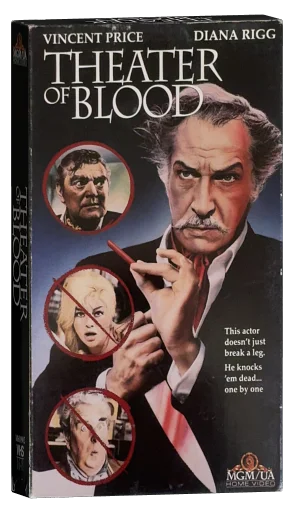 Theatre of Blood VHS cover