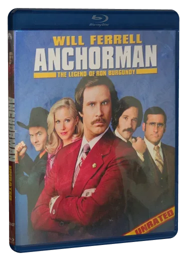 Anchorman: The Legend of Ron Burgundy Blu-ray, DreamWorks Pictures