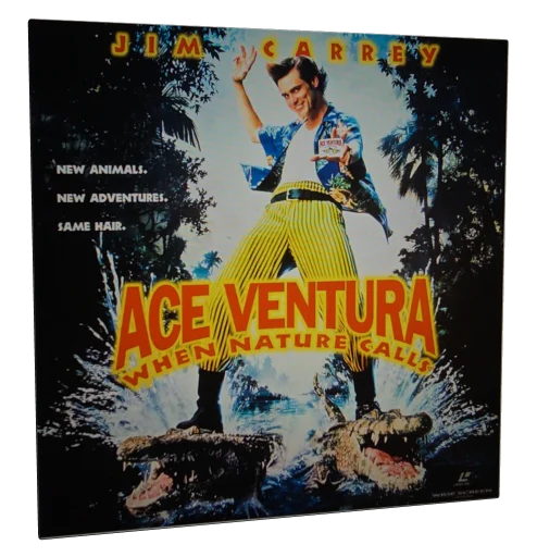 Ace Ventura: When Nature Calls Laserdisc, Warner Bros.