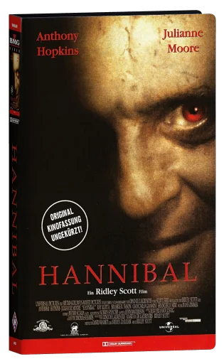Hannibal VHS cover