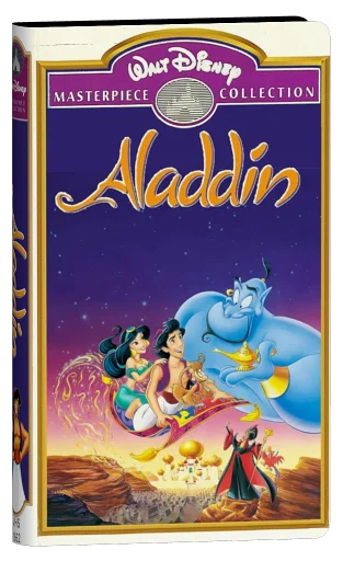Aladdin VHS, Walt Disney Home Video