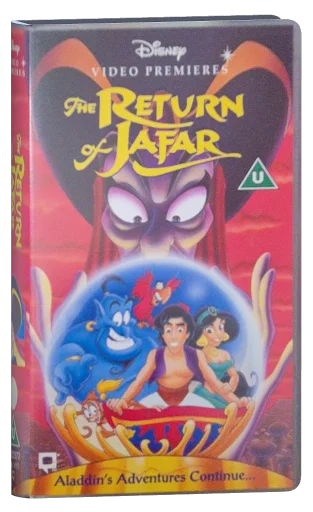 The Return of Jafar VHS, Buena Vista Home Video