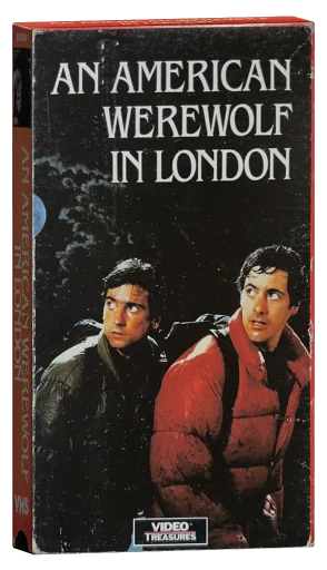 An American Werewolf in London VHS, Video Treasures