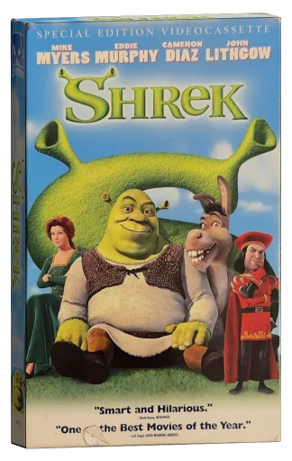 Shrek VHS, DreamWorks Home Entertainment
