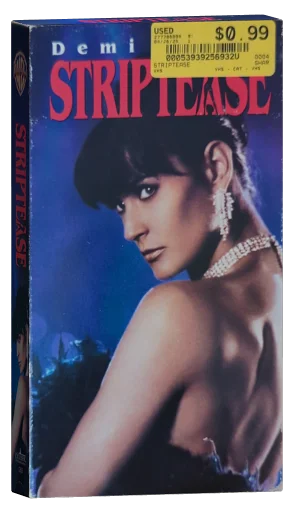 Striptease VHS, Warner Home Video