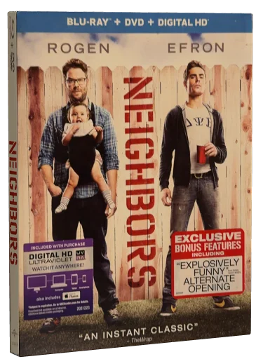 Neighbors Blu-ray, Universal Studios