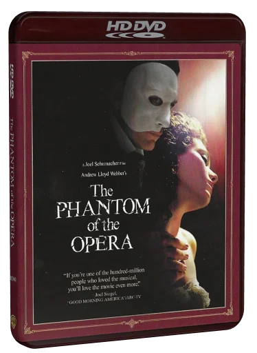 The Phantom of the Opera HD-DVD, Warner Home Video