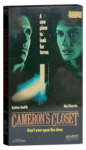 Cameron's Closet VHS, Alliance Releasing Home Video