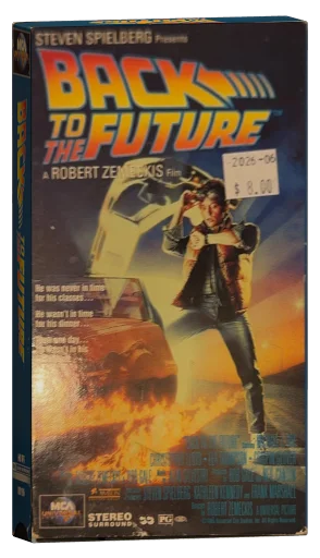 Back to the Future VHS, MCA Home Video