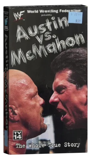 WWE: Austin vs. McMahon - The Whole True Story VHS, WWF Home Video