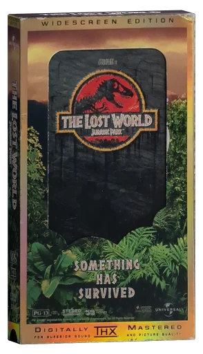The Lost World: Jurassic Park VHS, Universal Home Video