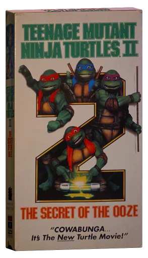 Teenage Mutant Ninja Turtles II: The Secret of the Ooze VHS, RCA/Columbia Pictures Home Video