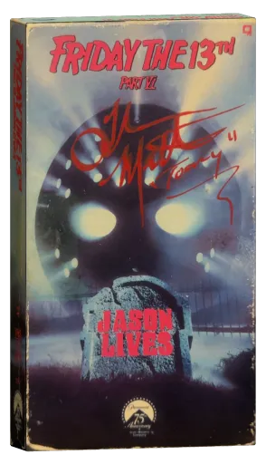 Jason Lives - Friday the 13th Part VI VHS, Paramount Home Video