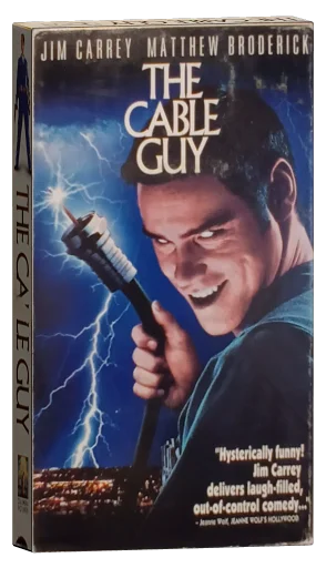 The Cable Guy VHS, Columbia TriStar Home Video