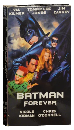 Batman Forever VHS, Warner Home Video