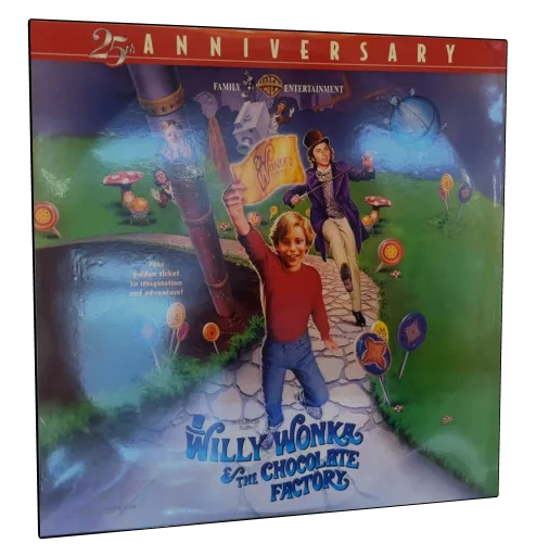 Willy Wonka & the Chocolate Factory Laserdisc, Warner Bros.