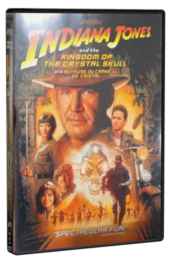 Indiana Jones and the Kingdom of the Crystal Skull DVD, Paramount Pictures
