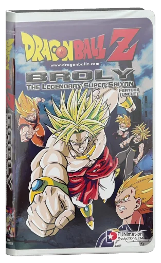 Dragon Ball Z: Broly - The Legendary Super Saiyan VHS, FUNimation Productions