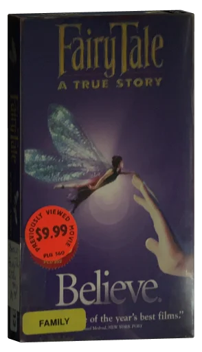 FairyTale: A True Story VHS, Paramount