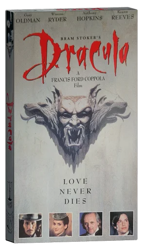 Bram Stoker's Dracula VHS, Columbia TriStar Home Video