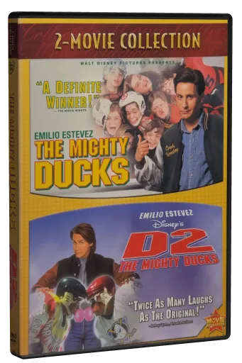 The Mighty Ducks / D2: The Mighty Ducks DVD cover