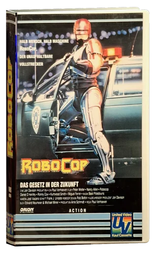 RoboCop VHS, United Video