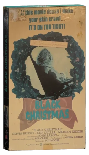 Black Christmas VHS, Warner Home Video