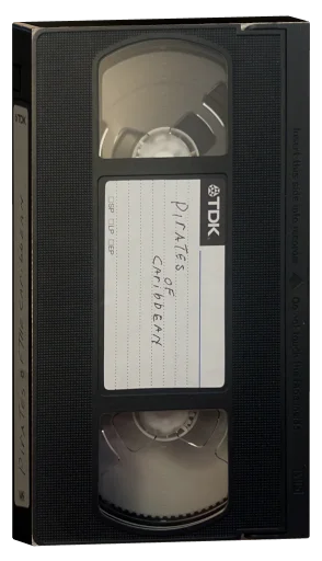 Pirates of the Caribbean: The Curse of the Black Pearl VHS