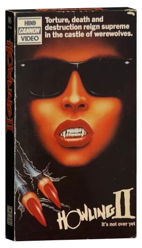 Howling II: Stirba - Werewolf Bitch VHS, HBO Cannon Video